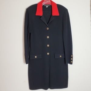 St. John by Marie Gray Santana Knit Duster Size 10